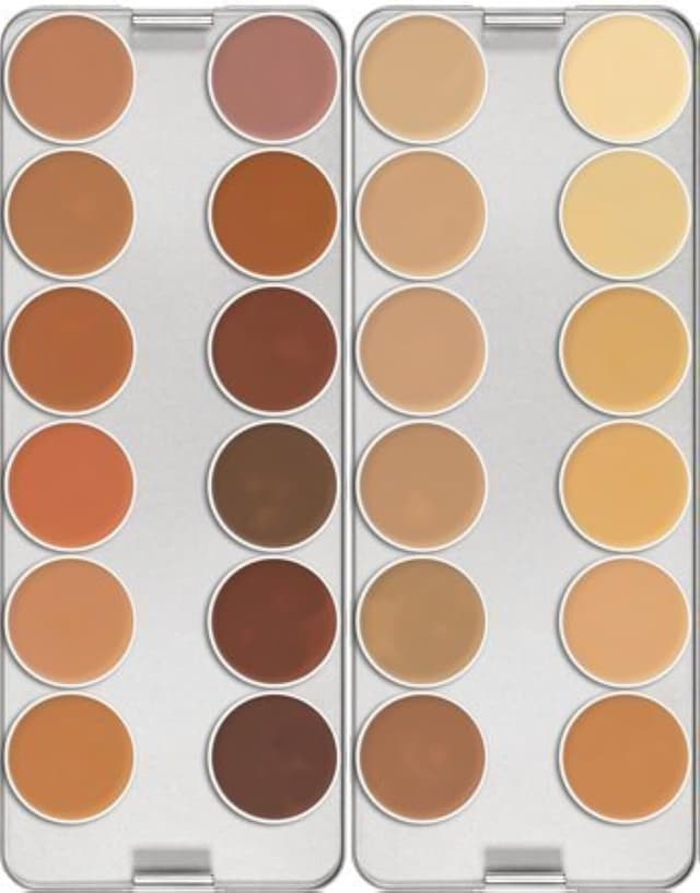 پالت کاموفلاژ Kryolan Dermacolor با ۲۴ رنگ مدل 71008 - K پالت کاموفلاژ Kryolan Dermacolor با ۲۴ رنگ مدل 71008 - K