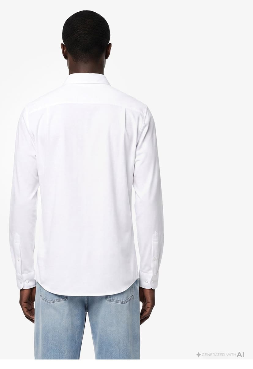 پیراهن مردانه Lacoste فیت اسلیم سفید مدل پیراهن مردانه Lacoste فیت اسلیم سفید مدل