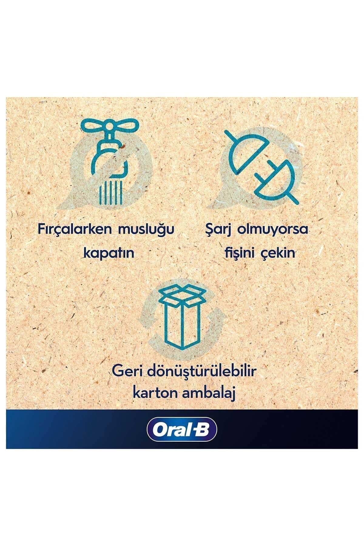 مسواک شارژی دوقلو Oral-B مشکی و آبی مدل Pro Series 1 مسواک شارژی دوقلو Oral-B مشکی و آبی مدل Pro Series 1