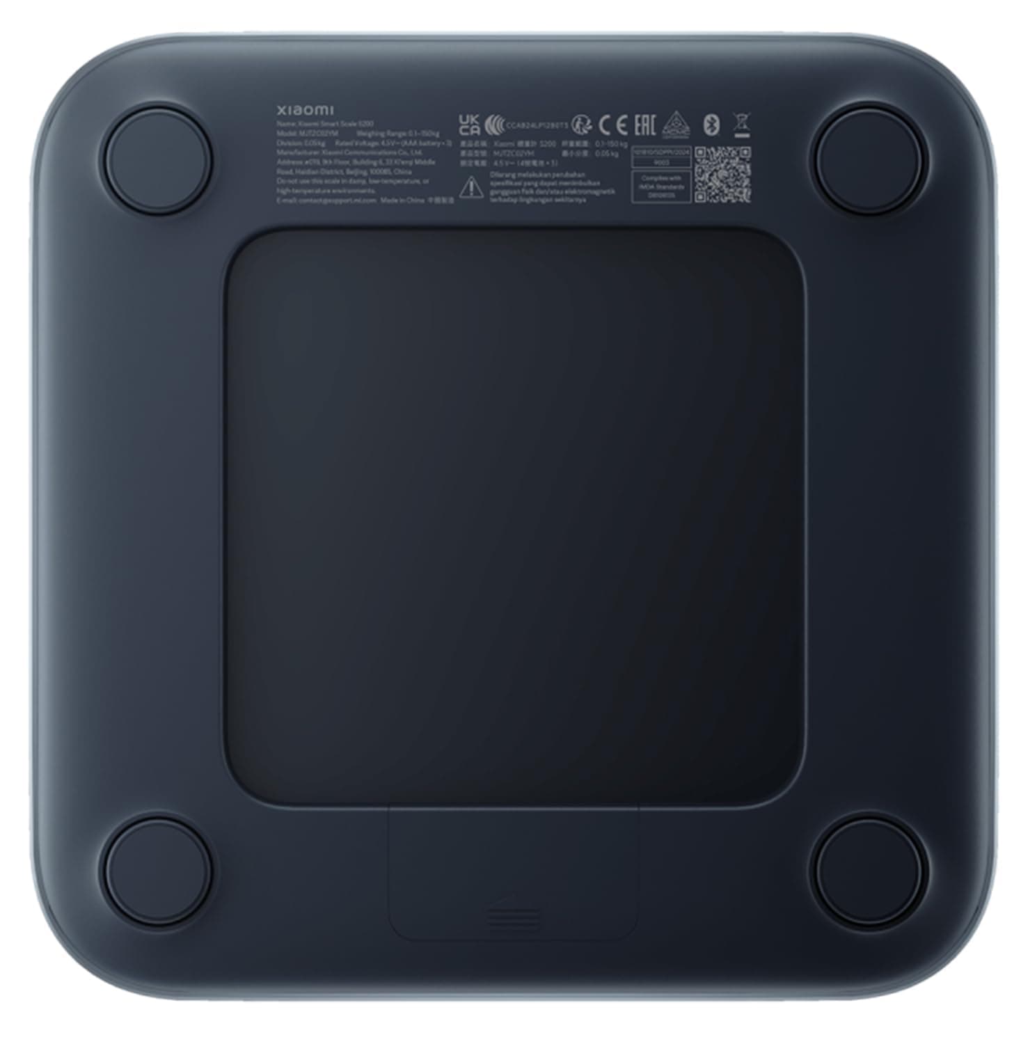 ترازوی هوشمند بلوتوثی مشکی XIAOMI Mi Smart Scale S200 ترازوی هوشمند بلوتوثی مشکی XIAOMI Mi Smart Scale S200