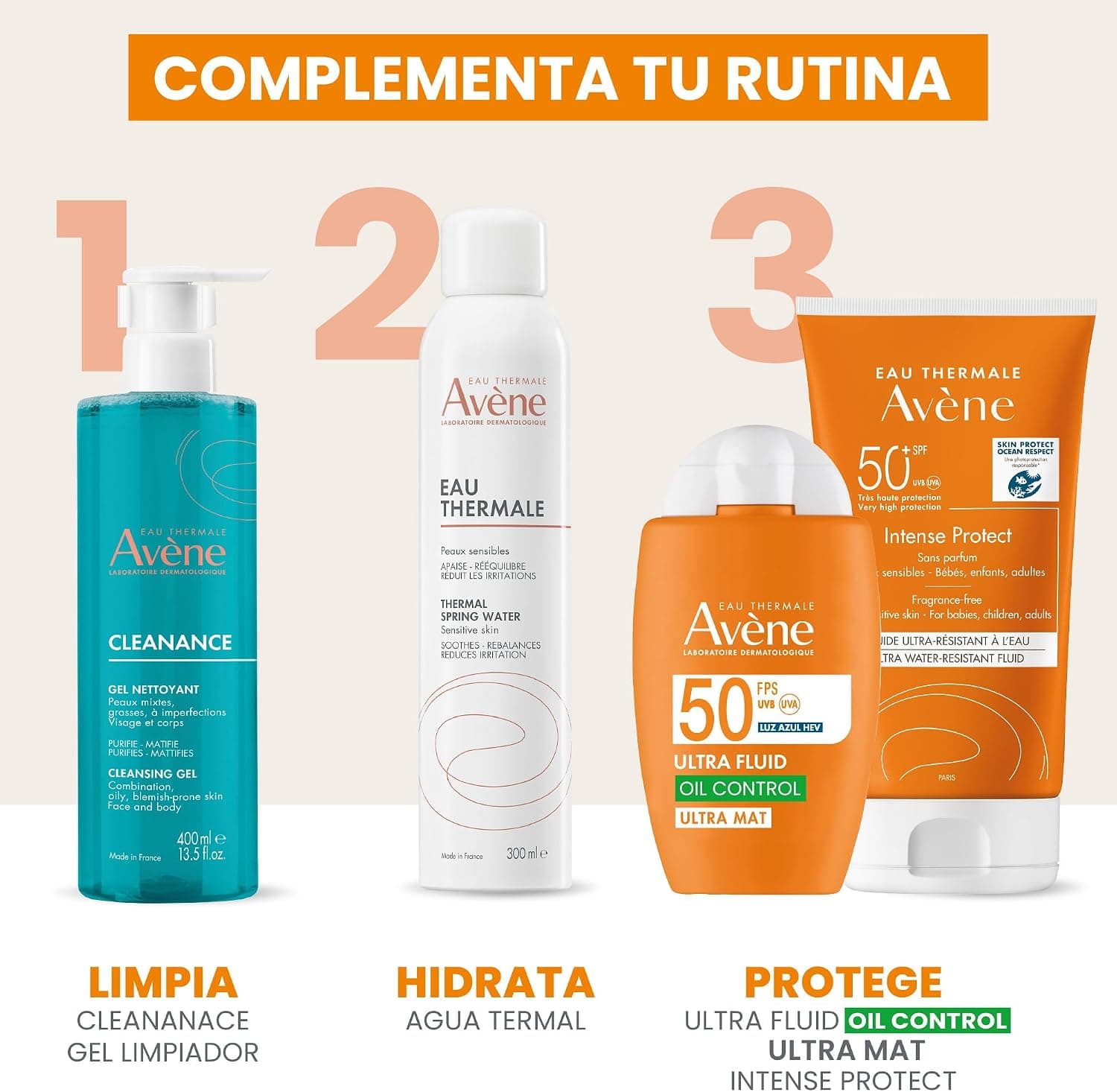 کرم ضد آفتاب Avene Ultra Fluid Invisible پوست نرمال و مختلط SPF 50 50ml کرم ضد آفتاب Avene Ultra Fluid Invisible پوست نرمال و مختلط SPF 50 50ml