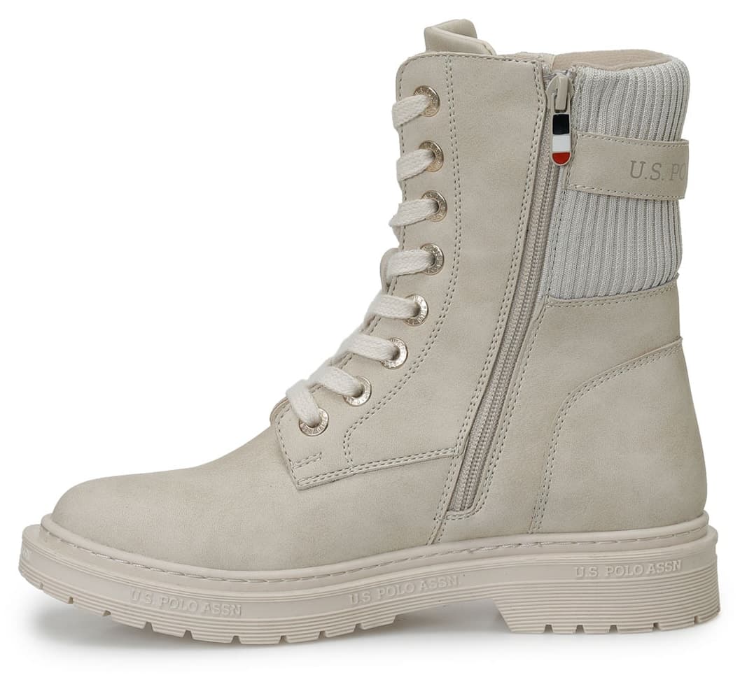 کفش زنانه U.S. Polo Assn. بژ مدل LANE کفش زنانه U.S. Polo Assn. بژ مدل LANE