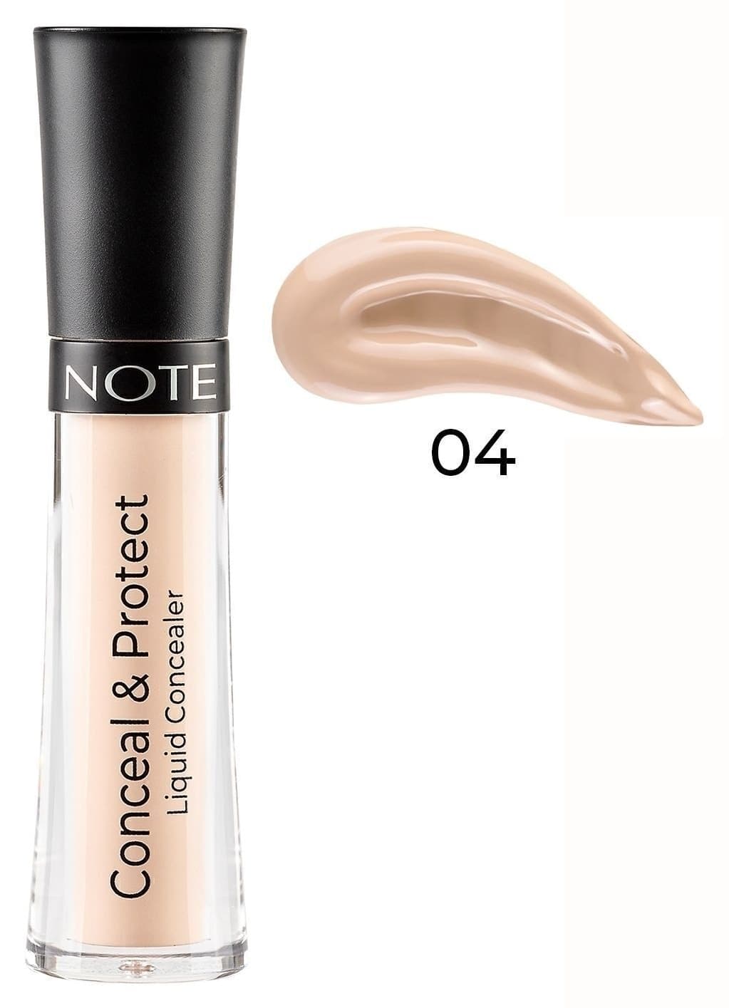کانسیلر مایع Note Cosmetics Conceal & Protect زیر چشم رنگ 04 چینی کانسیلر مایع Note Cosmetics Conceal & Protect زیر چشم رنگ 04 چینی
