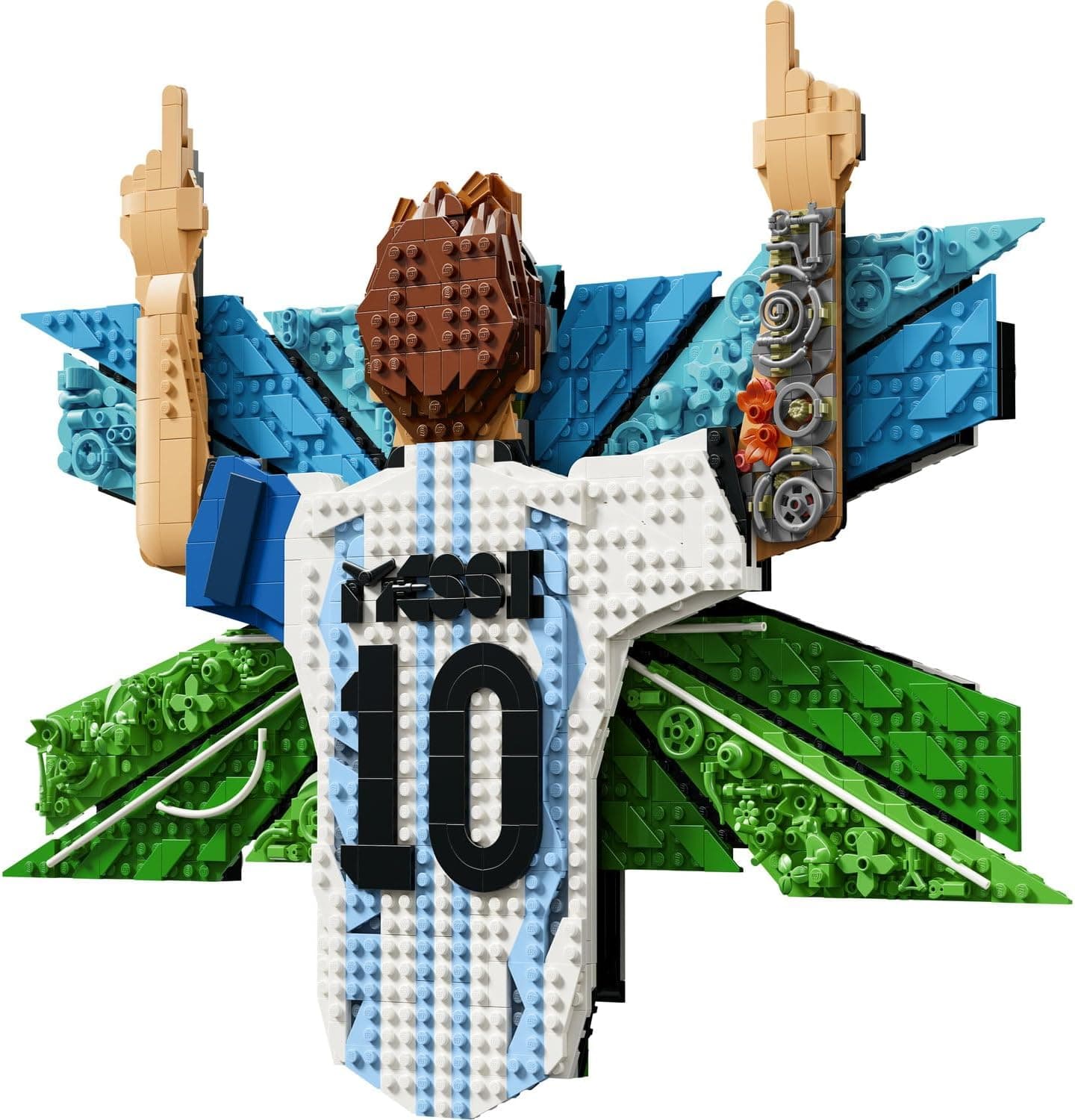 لگو Editions Lionel Messi جشن مدل 43018 لگو Editions Lionel Messi جشن مدل 43018