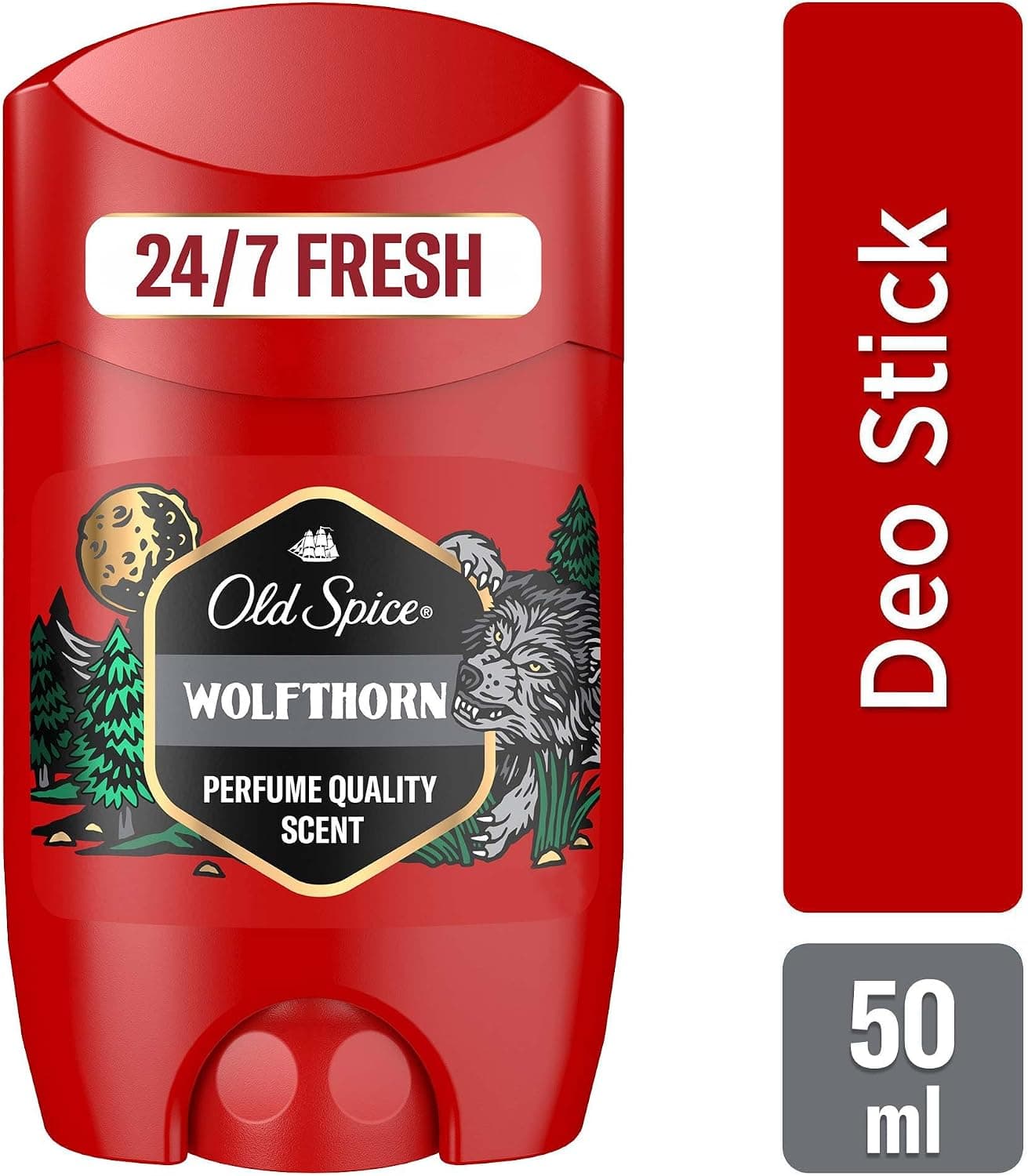 دئودورانت استیک مردانه Old Spice Wolfthorn 3×50ml دئودورانت استیک مردانه Old Spice Wolfthorn 3×50ml