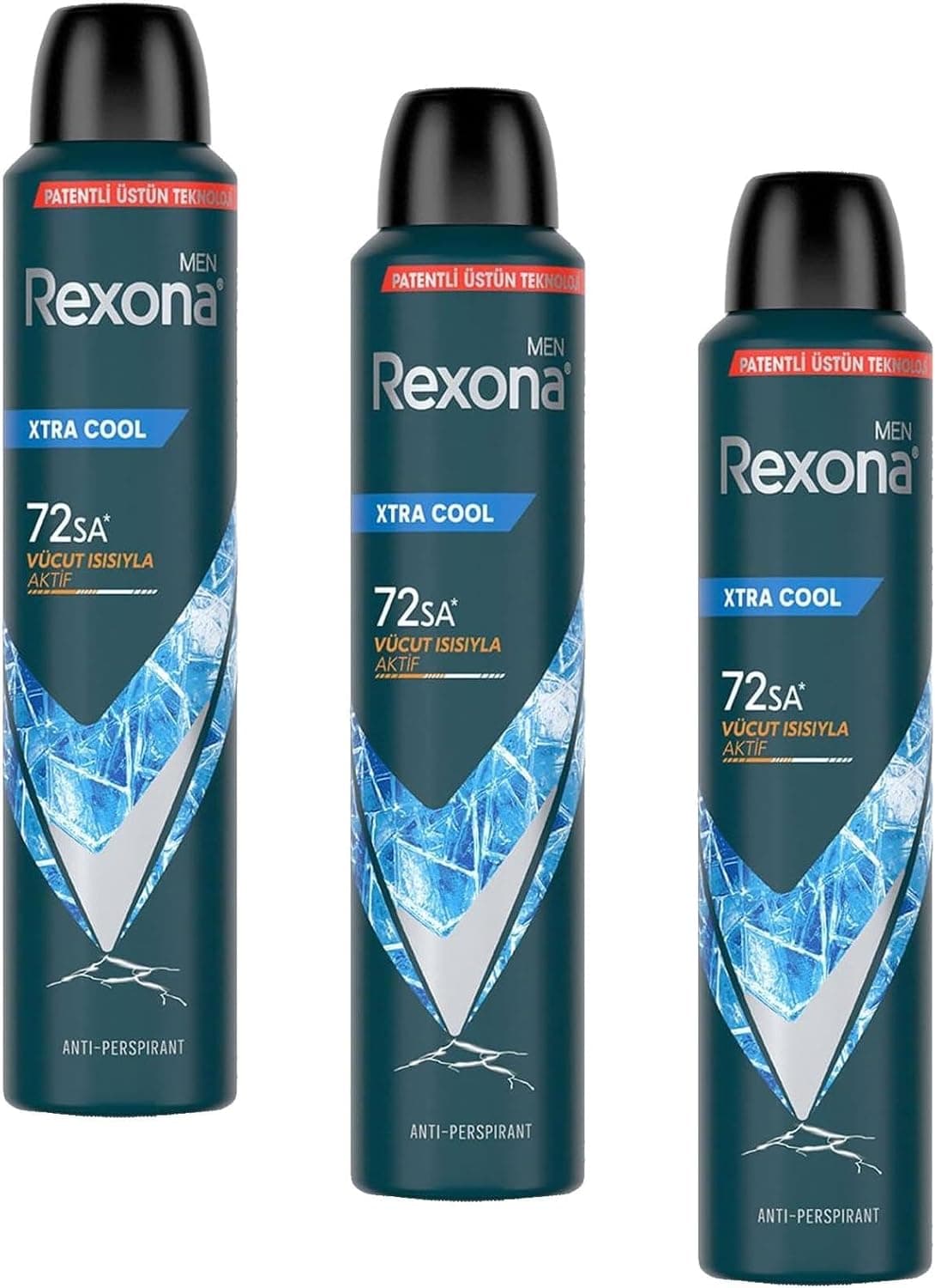 اسپری دئودورانت مردانه Rexona Xtra Cool با محافظت ۷۲ ساعته 200 ml اسپری دئودورانت مردانه Rexona Xtra Cool با محافظت ۷۲ ساعته 200 ml