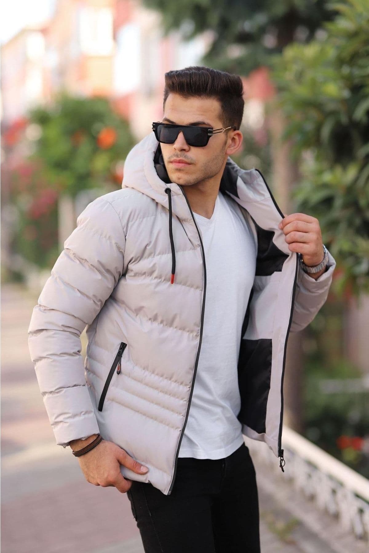 کاپشن پفی مردانه Boymen ضدآب و بادگیر کلاهدار زمستانی کاپشن پفی مردانه Boymen ضدآب و بادگیر کلاهدار زمستانی