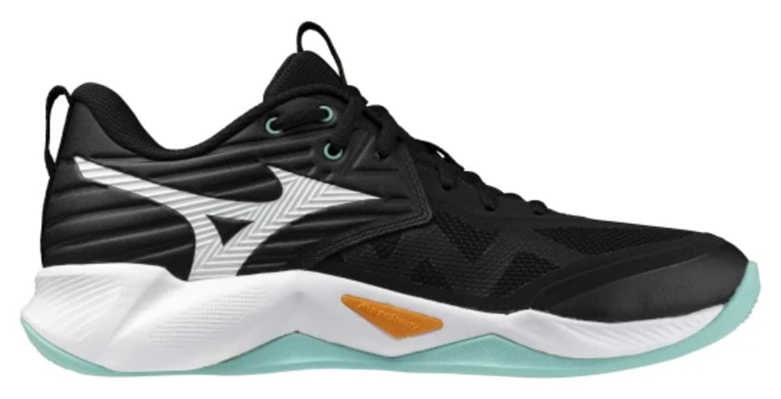 کفش والیبال یونیسکس Mizuno مشکی مدل Wave Momentum Pro کفش والیبال یونیسکس Mizuno مشکی مدل Wave Momentum Pro