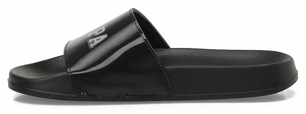 دمپایی زنانه U.S. Polo Assn. مشکی مناسب استفاده در ساحل و شهر دمپایی زنانه U.S. Polo Assn. مشکی مناسب استفاده در ساحل و شهر