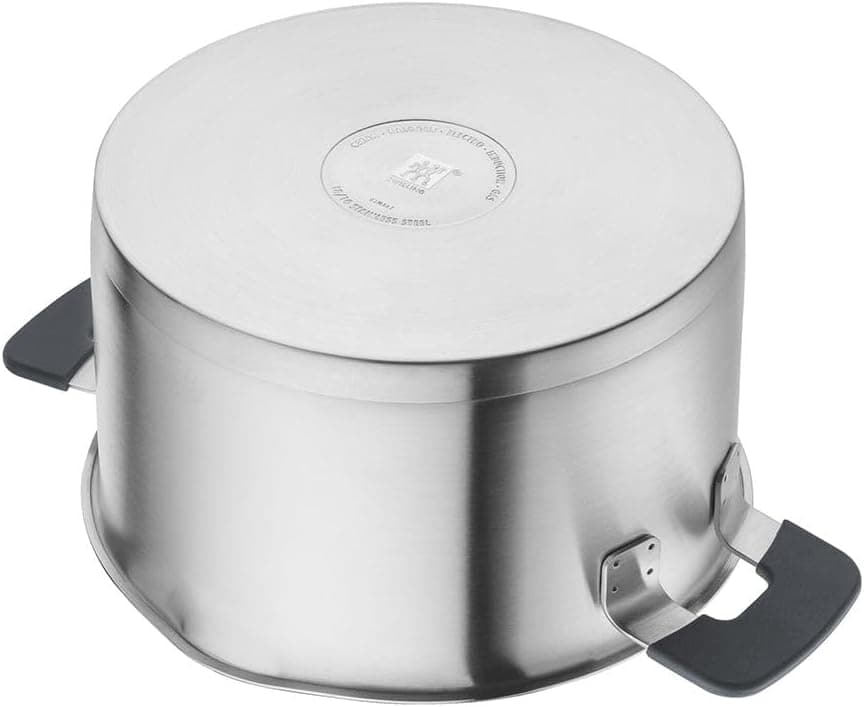 سرویس قابلمه ZWILLING SIMPLIFY استیل ضدزنگ 5 پارچه نقرهای و مشکی مدل 668700050 سرویس قابلمه ZWILLING SIMPLIFY استیل ضدزنگ 5 پارچه نقرهای و مشکی مدل 668700050