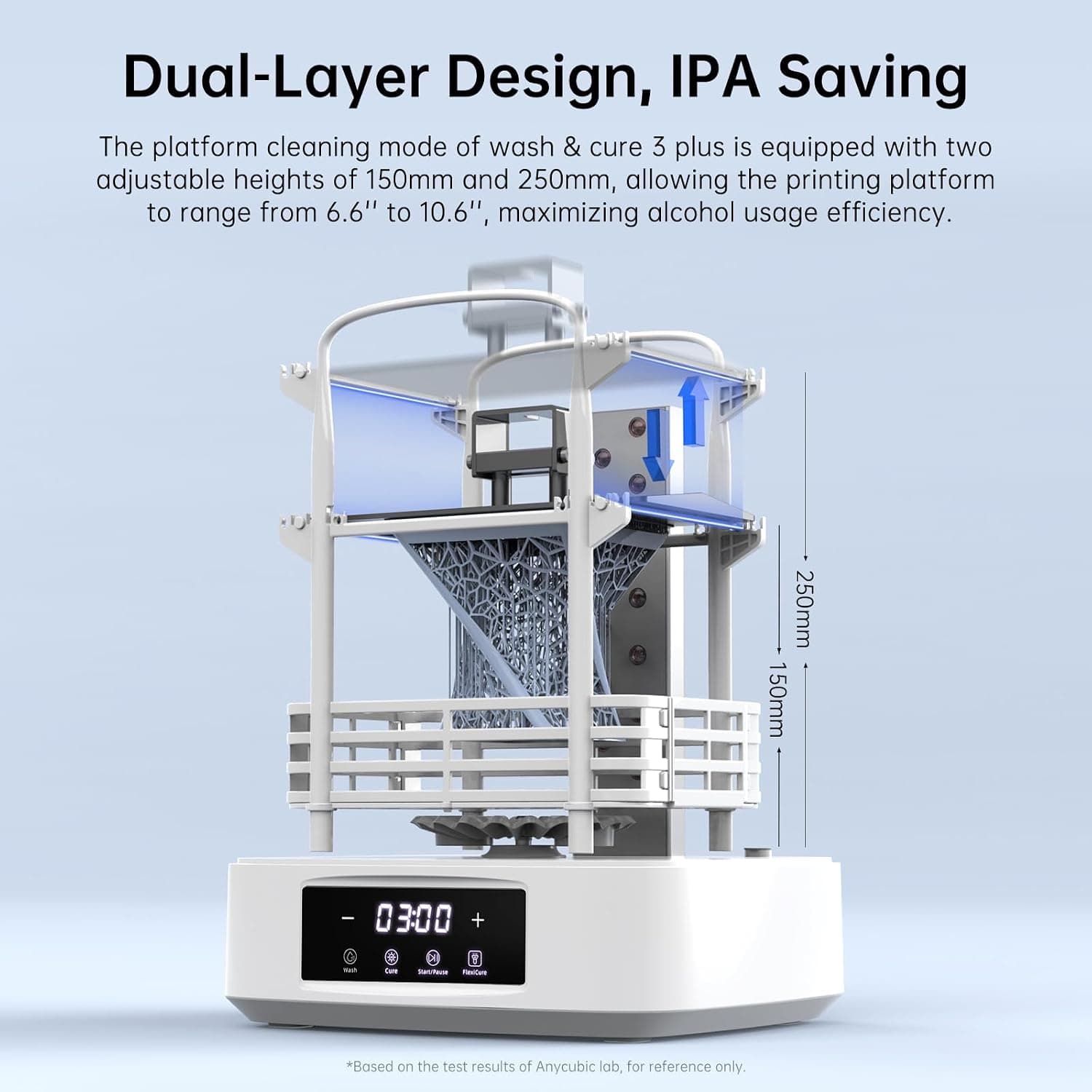 ایستگاه شستشو و پخت ANYCUBIC Wash and Cure 3 Plus برای پرینتر سه بعدی LCD/SLA/DLP ایستگاه شستشو و پخت ANYCUBIC Wash and Cure 3 Plus برای پرینتر سه بعدی LCD/SLA/DLP