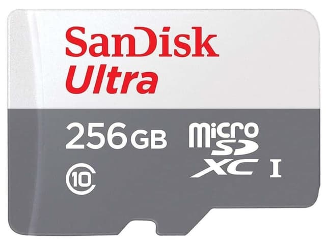 کارت حافظه Sandisk Ultra microSDXC UHS-I ظرفیت 256GB سرعت 100MB/s مدل SDSQUNR-256G-GN3MN کارت حافظه Sandisk Ultra microSDXC UHS-I ظرفیت 256GB سرعت 100MB/s مدل SDSQUNR-256G-GN3MN