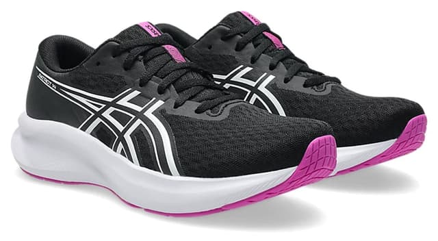 کفش دویدن یونیسکس Asics مشکی مدل Patriot 14 1012B836-005 کفش دویدن یونیسکس Asics مشکی مدل Patriot 14 1012B836-005
