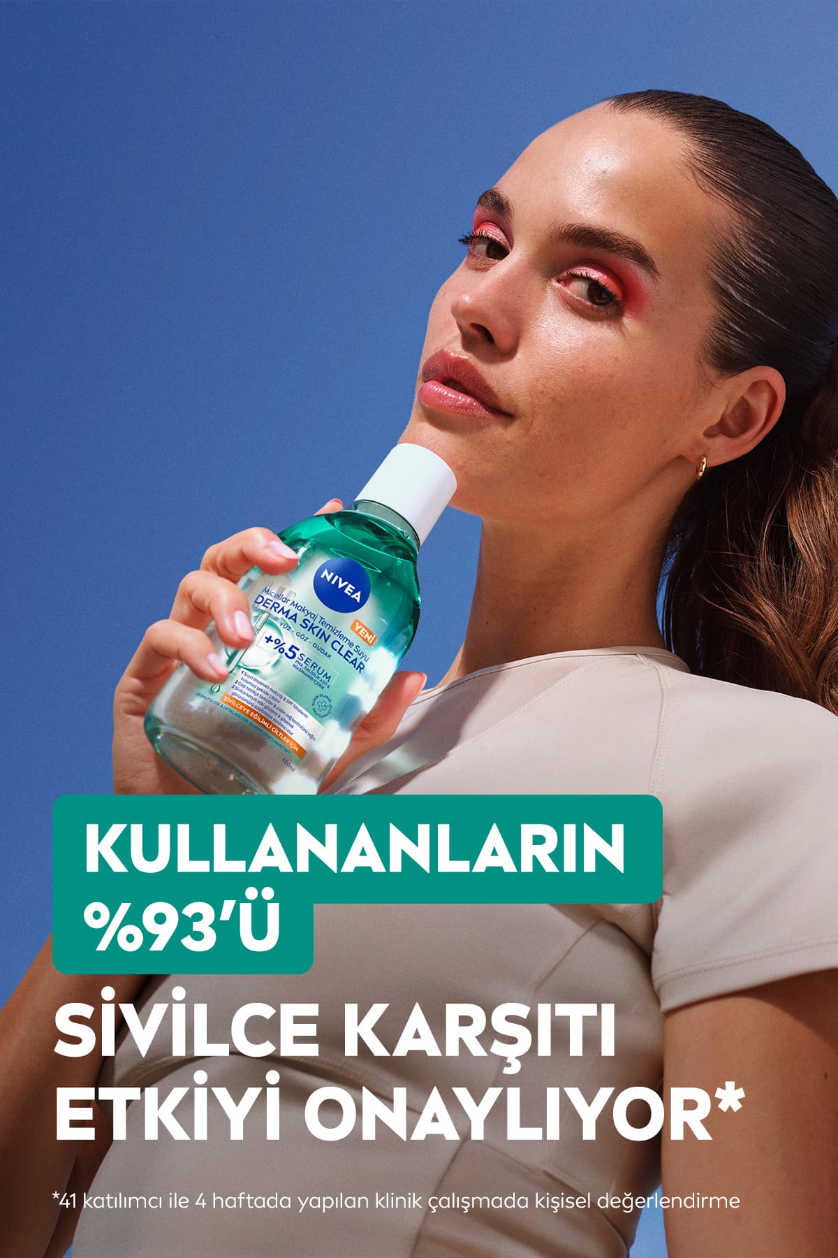 آب میسلار پاککننده آرایش NIVEA Derma Skin Clear ضدجوش حاوی نیاسینامید، اسید سالیسیلیک و PHA 400 ml آب میسلار پاککننده آرایش NIVEA Derma Skin Clear ضدجوش حاوی نیاسینامید، اسید سالیسیلیک و PHA 400 ml