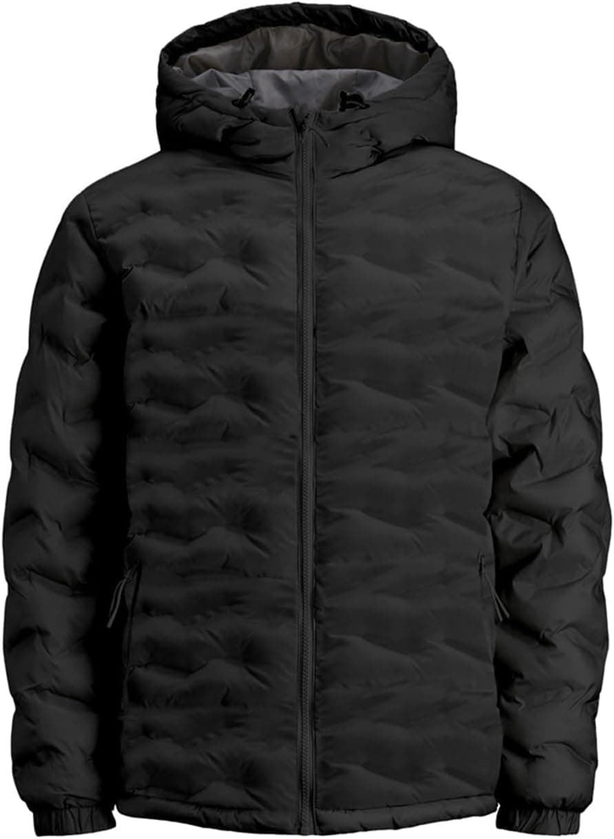 کاپشن پافر کلاهدار مردانه Jack & Jones مدل 12256974_JJEBRADLEY کاپشن پافر کلاهدار مردانه Jack & Jones مدل 12256974_JJEBRADLEY