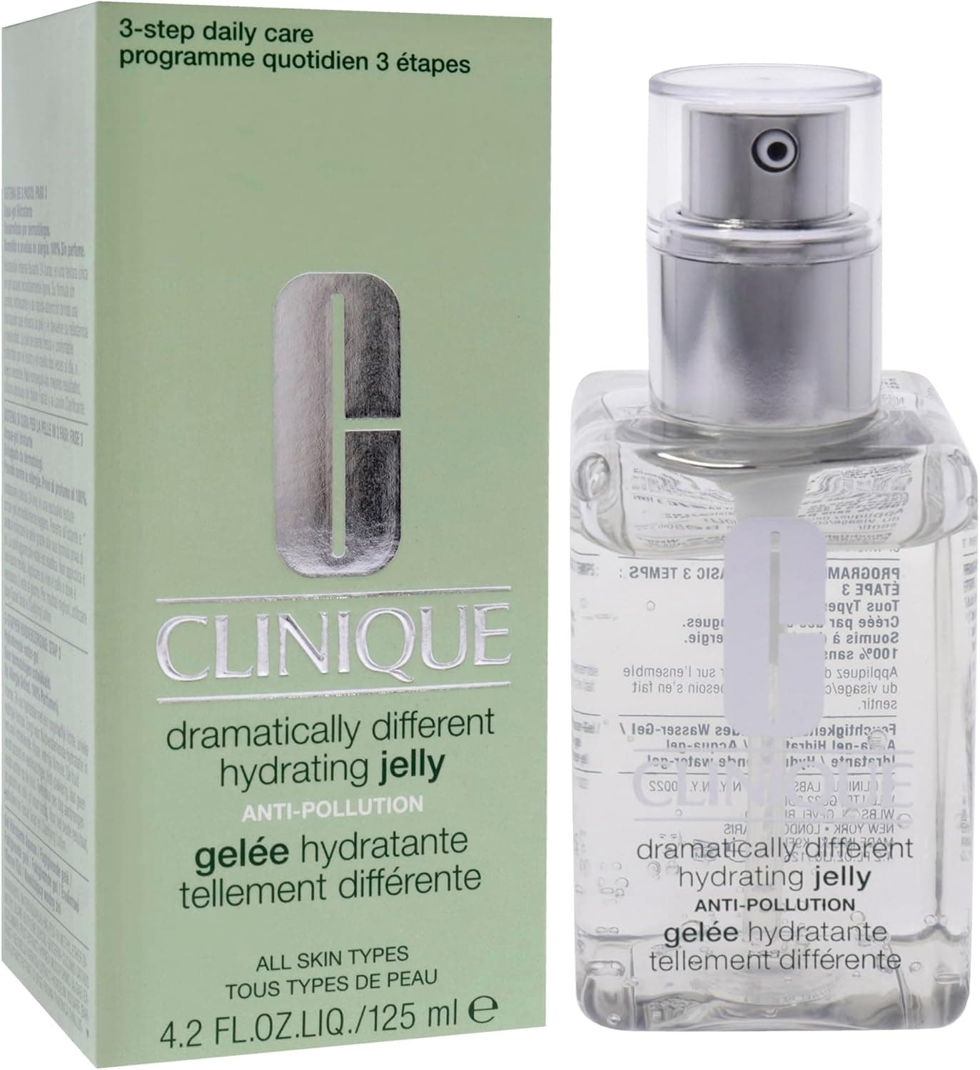 ژل آبرسان Clinique Dramatically Different با پمپ 125ml/4.2oz ژل آبرسان Clinique Dramatically Different با پمپ 125ml/4.2oz