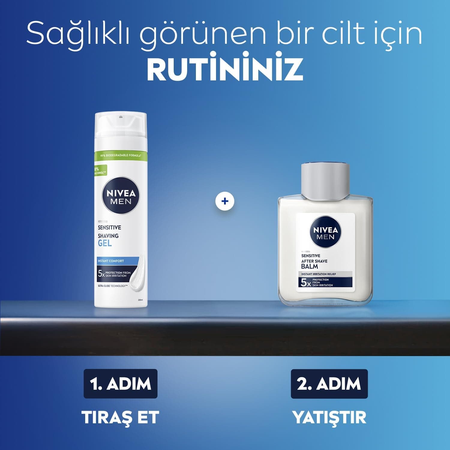 ژل اصلاح مردانه NIVEA مناسب پوست حساس، بدون الکل، محافظت در برابر التهاب و سوزش 200 ml ژل اصلاح مردانه NIVEA مناسب پوست حساس، بدون الکل، محافظت در برابر التهاب و سوزش 200 ml