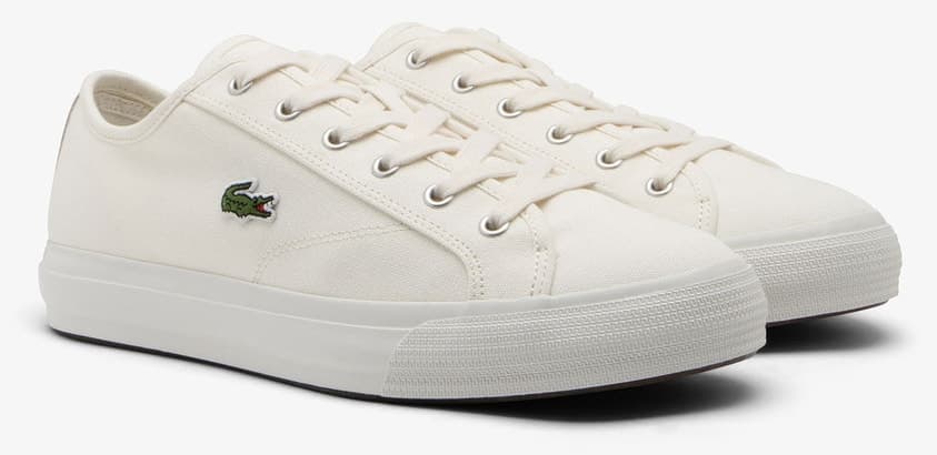 کفش اسنیکر مردانه Lacoste بژ Backcourt کفش اسنیکر مردانه Lacoste بژ Backcourt