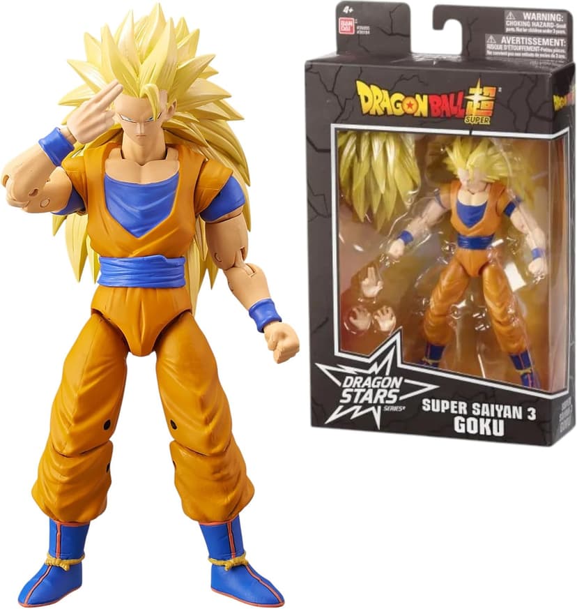 فیگور Bandai 16 سانتیمتری Dragon Ball Super Saiyan 3 Goku قابل پوز Dragon Stars فیگور Bandai 16 سانتیمتری Dragon Ball Super Saiyan 3 Goku قابل پوز Dragon Stars