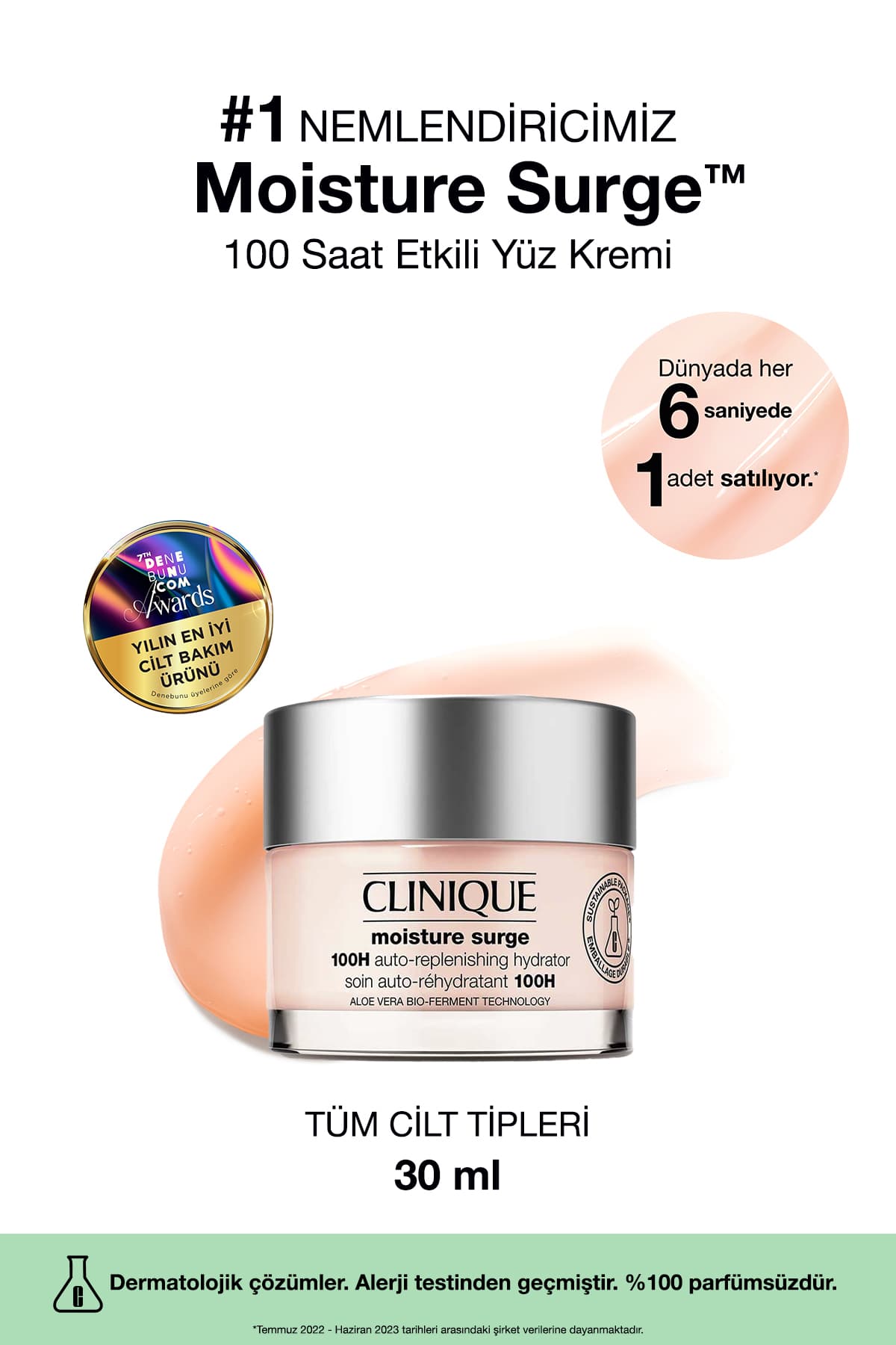 ست مرطوبکننده Clinique Moisture Surge شامل کرم صورت 30 ml و کرم دور چشم 15 ml ست مرطوبکننده Clinique Moisture Surge شامل کرم صورت 30 ml و کرم دور چشم 15 ml