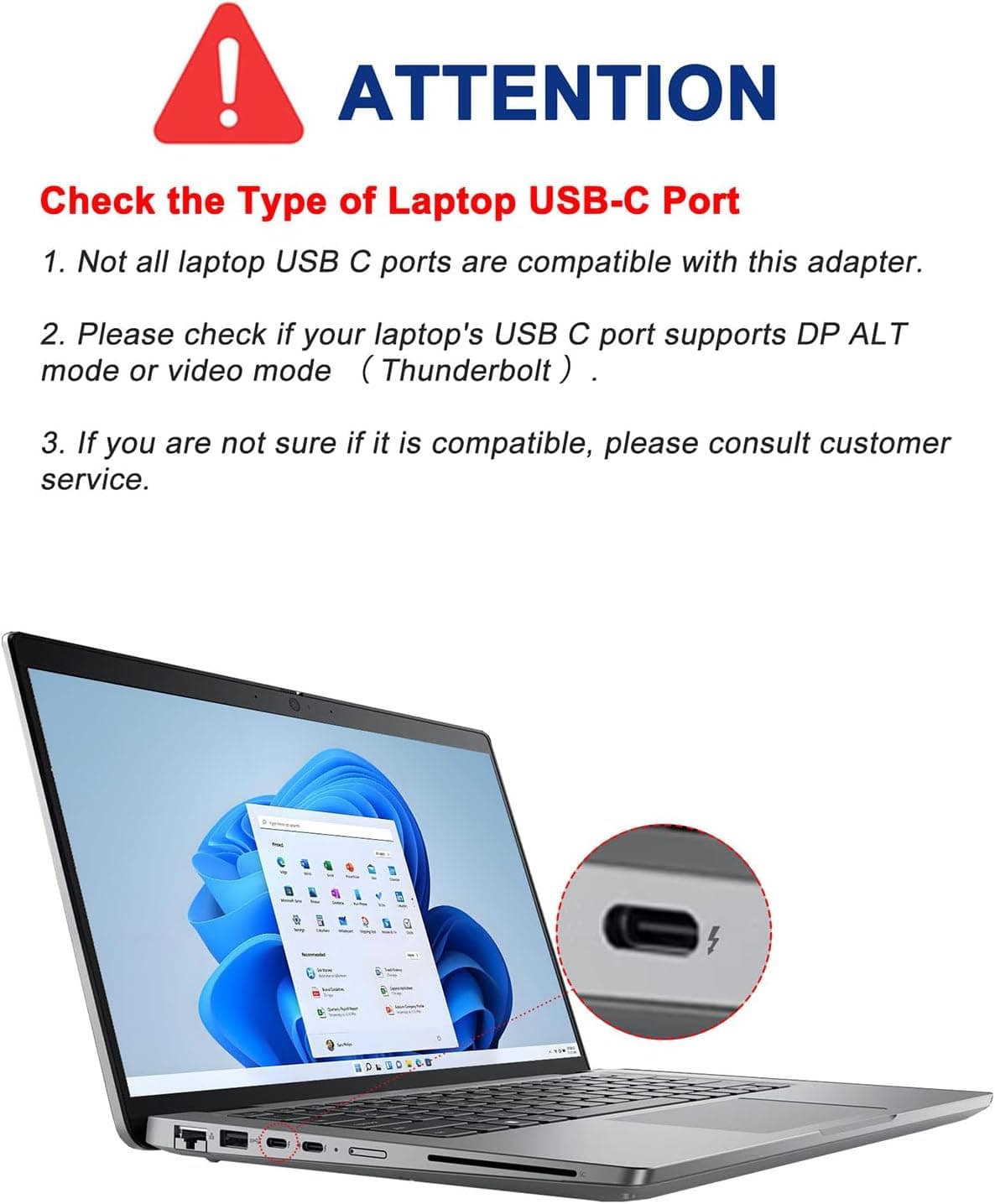 مبدل USB C به دو HDMI برای اتصال دو مانیتور Dnkeaur با پشتیبانی از 4K مبدل USB C به دو HDMI برای اتصال دو مانیتور Dnkeaur با پشتیبانی از 4K