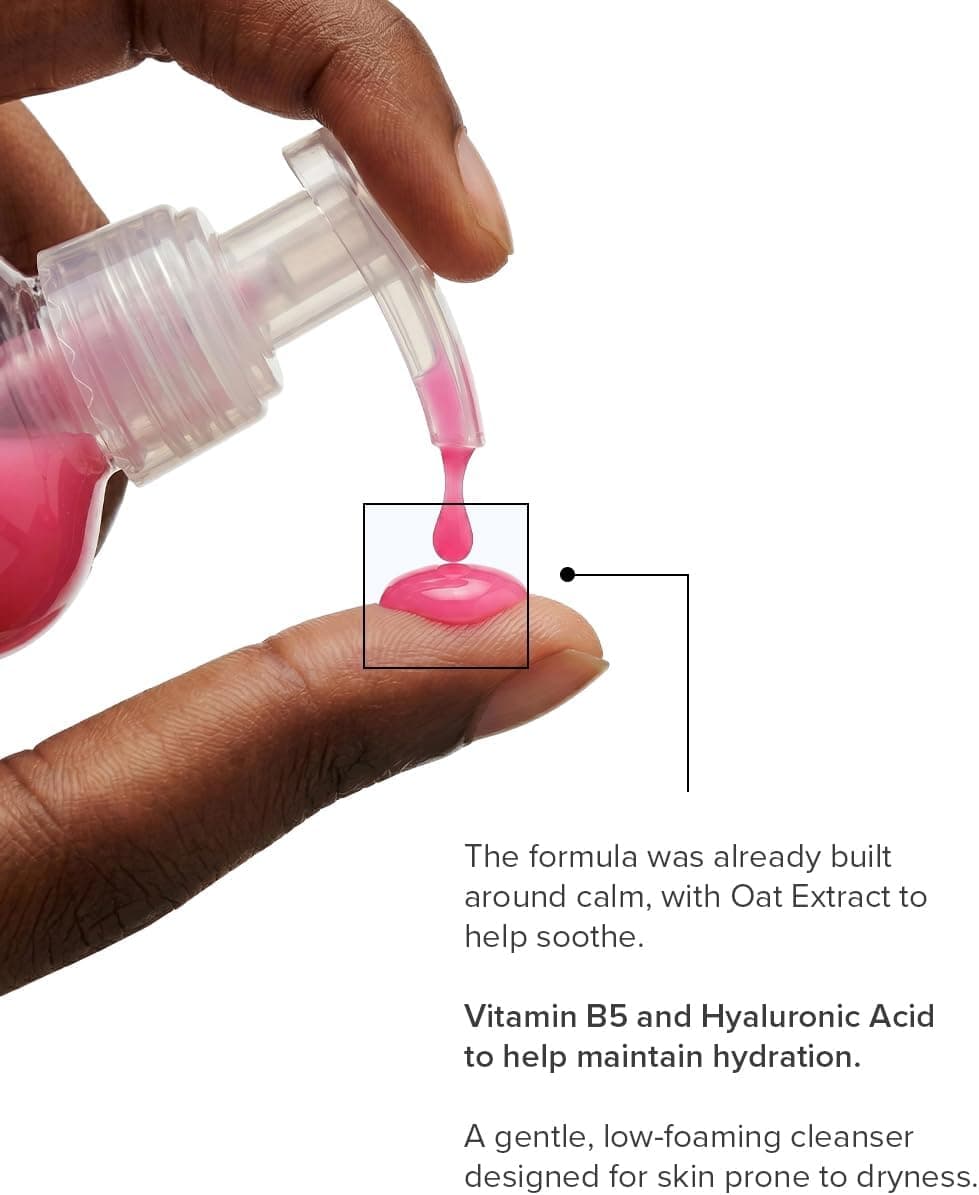 ژل شستوشوی صورت ملایم مناسب پوست حساس با 6% عصاره جو دوسر و Hyaluronic Acid، بدون سولفات 120 ml ژل شستوشوی صورت ملایم مناسب پوست حساس با 6% عصاره جو دوسر و Hyaluronic Acid، بدون سولفات 120 ml