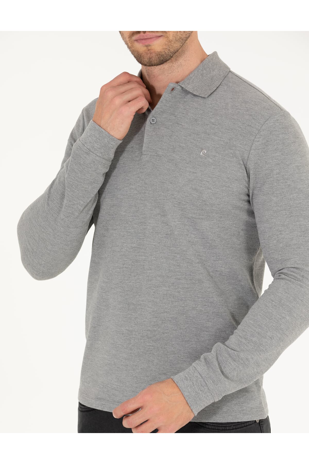 سویشرت مردانه Pierre Cardin خاکستری ملانژ اسلیم فیت بیسیک مدل 50276035-VR086 سویشرت مردانه Pierre Cardin خاکستری ملانژ اسلیم فیت بیسیک مدل 50276035-VR086