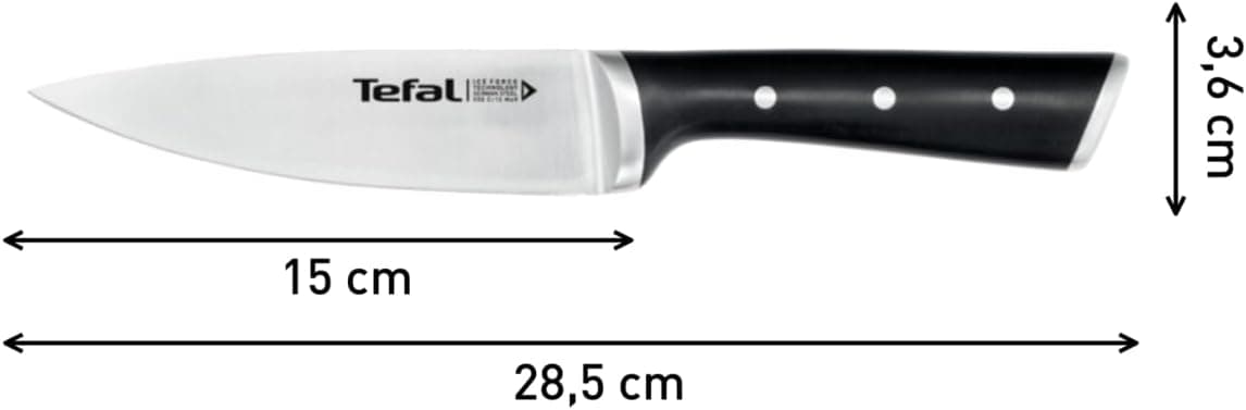 چاقوی سرآشپز Tefal Ice Force 15 cm چاقوی سرآشپز Tefal Ice Force 15 cm