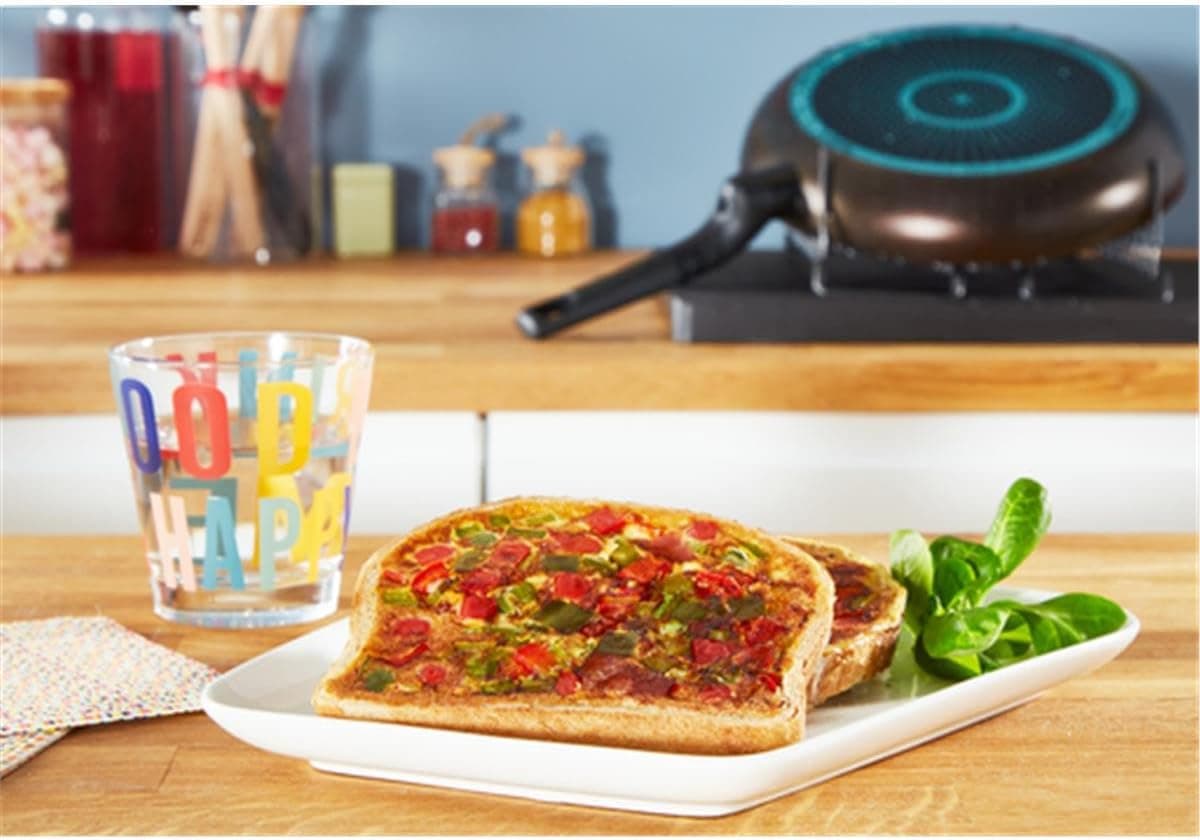 تاوه Tefal کف دیفیوژن Titanyum 1X SimpleCook 23 سانتیمتری مدل 2100118535 تاوه Tefal کف دیفیوژن Titanyum 1X SimpleCook 23 سانتیمتری مدل 2100118535