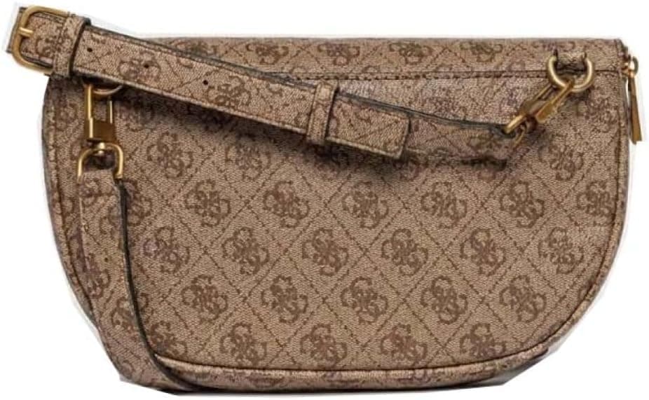 کیف دوشی GUESS مدل Latte Logo قهوهای روشن کیف دوشی GUESS مدل Latte Logo قهوهای روشن