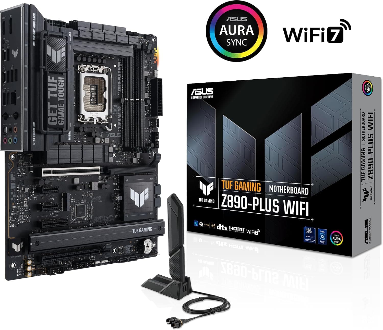 مادربرد ASUS TUF Gaming Z890-PLUS WiFi سوکت LGA 1851 DDR5 مادربرد ASUS TUF Gaming Z890-PLUS WiFi سوکت LGA 1851 DDR5
