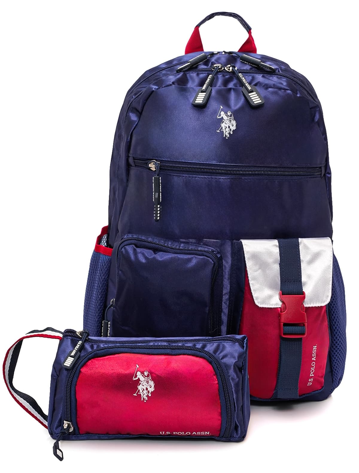 ست کیف مدرسه U.S. Polo Assn. یونیسکس مدل PLSET2403435 ست کیف مدرسه U.S. Polo Assn. یونیسکس مدل PLSET2403435