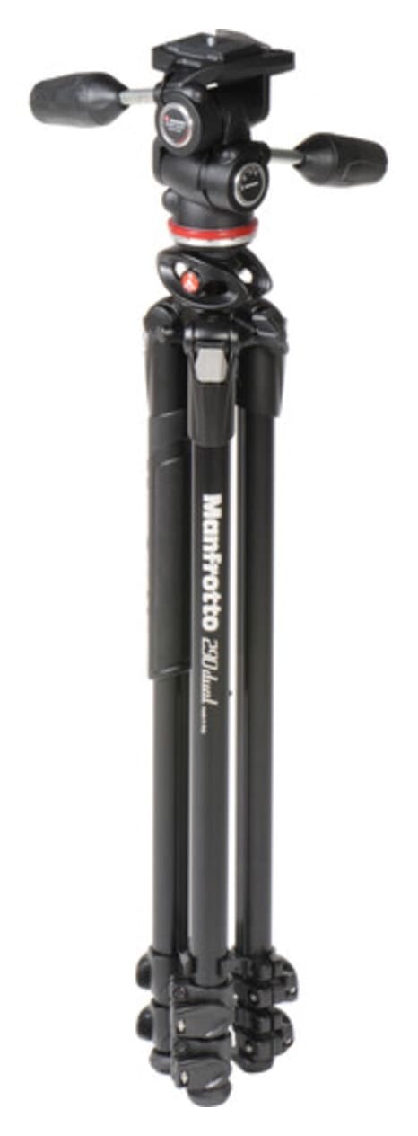سهپایه Manfrotto با سر MH804 به ارتفاع 175.5cm مدل MK290DUA3-3W سهپایه Manfrotto با سر MH804 به ارتفاع 175.5cm مدل MK290DUA3-3W