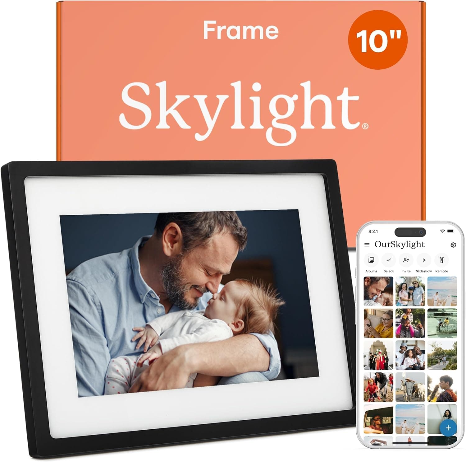 قاب عکس دیجیتال Skylight 10 inch با وایفای و صفحه لمسی قاب عکس دیجیتال Skylight 10 inch با وایفای و صفحه لمسی
