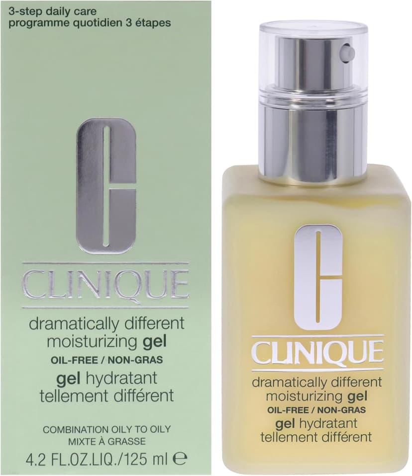 ژل آبرسان Clinique Dramatically Different پمپدار پوست مختلط و چرب 4.2 Ounce ژل آبرسان Clinique Dramatically Different پمپدار پوست مختلط و چرب 4.2 Ounce