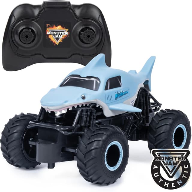 ماشین کنترلی Monster Jam مدل Megaladon مقیاس 1:24 ماشین کنترلی Monster Jam مدل Megaladon مقیاس 1:24