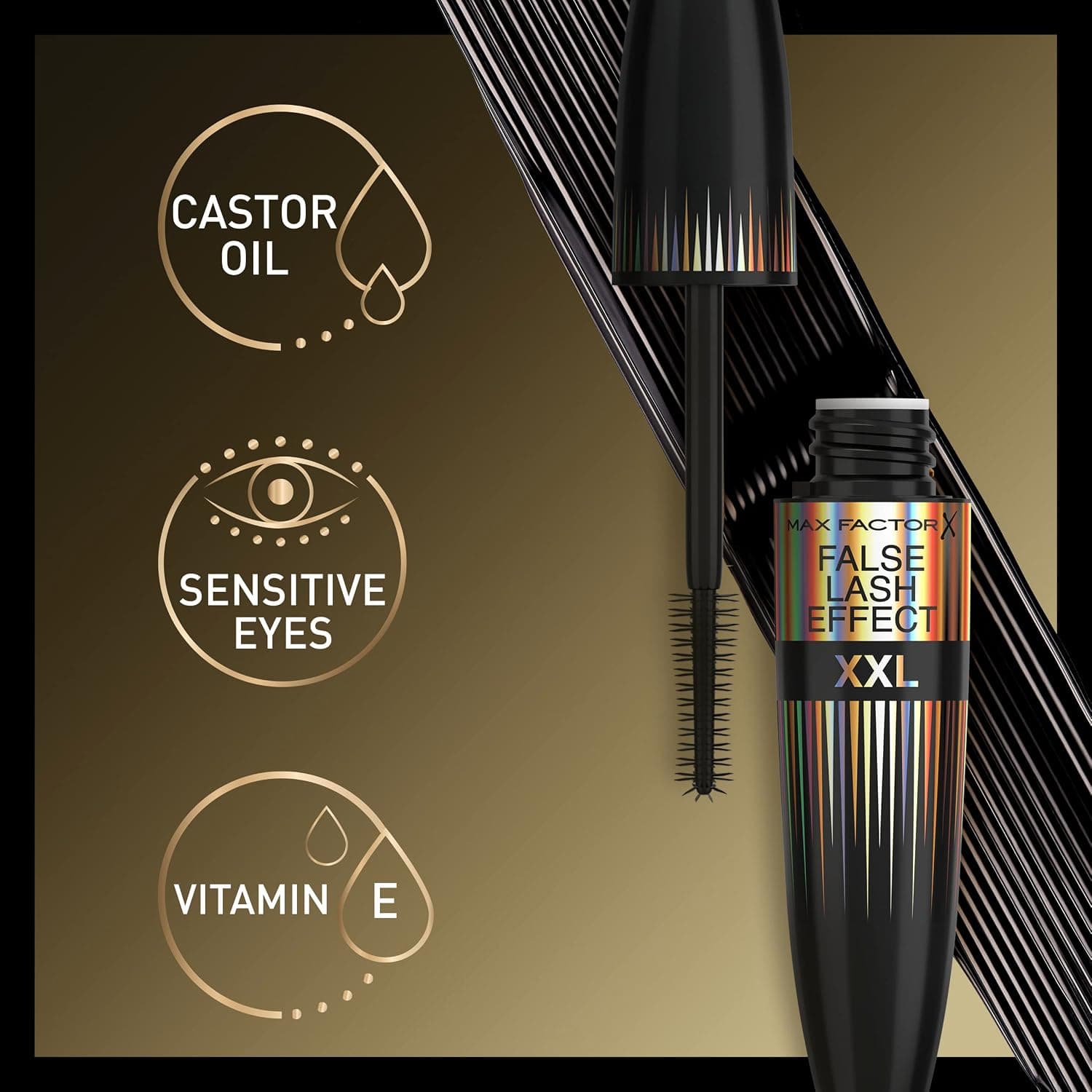 ریمل Max Factor مدل FALSE LASH EFFECT XXL رنگ مشکی 12 ml ریمل Max Factor مدل FALSE LASH EFFECT XXL رنگ مشکی 12 ml