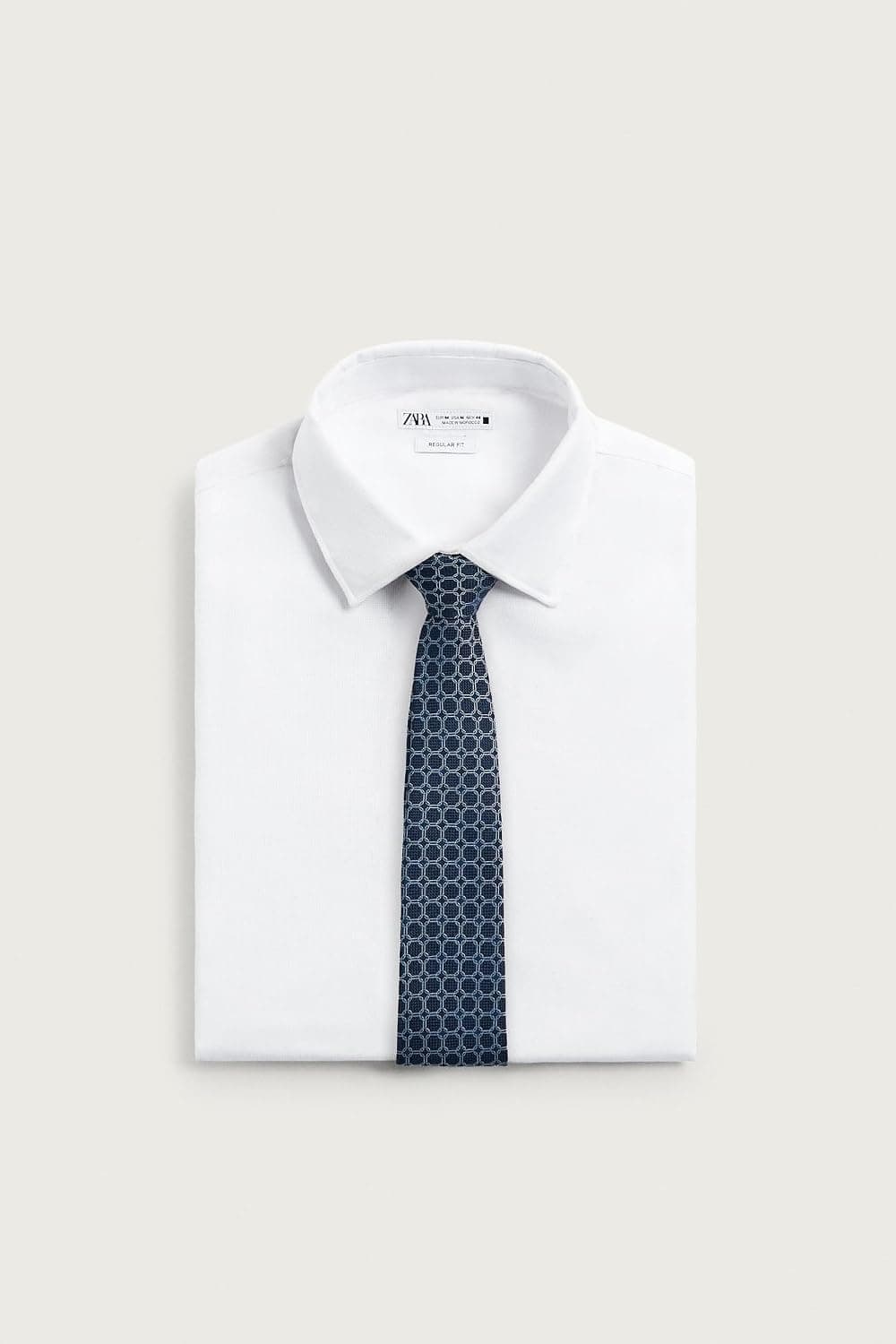 کراوات مردانه Zara ابریشمی %100 ژاکارد هندسی کراوات مردانه Zara ابریشمی %100 ژاکارد هندسی