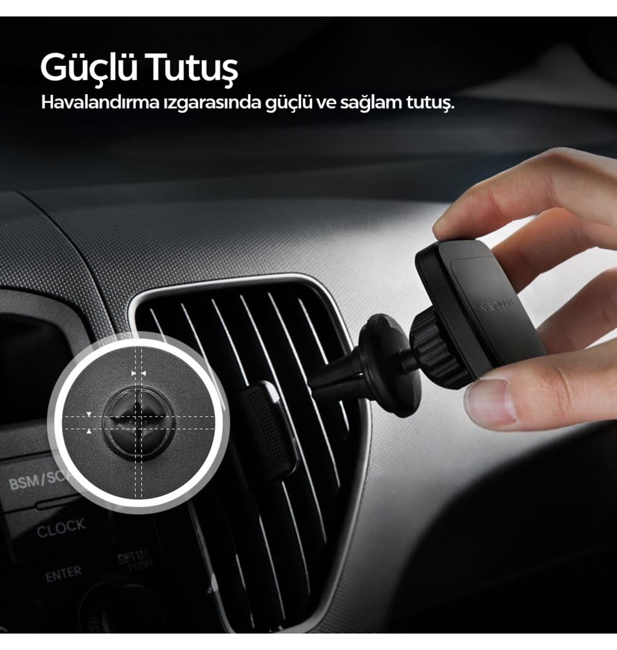 نگهدارنده گوشی مغناطیسی داخل خودرو Spigen Air Vent به همراه ۲ صفحه مغناطیسی یونیورسال Kuel H12 مدل 000CD20115 نگهدارنده گوشی مغناطیسی داخل خودرو Spigen Air Vent به همراه ۲ صفحه مغناطیسی یونیورسال Kuel H12 مدل 000CD20115