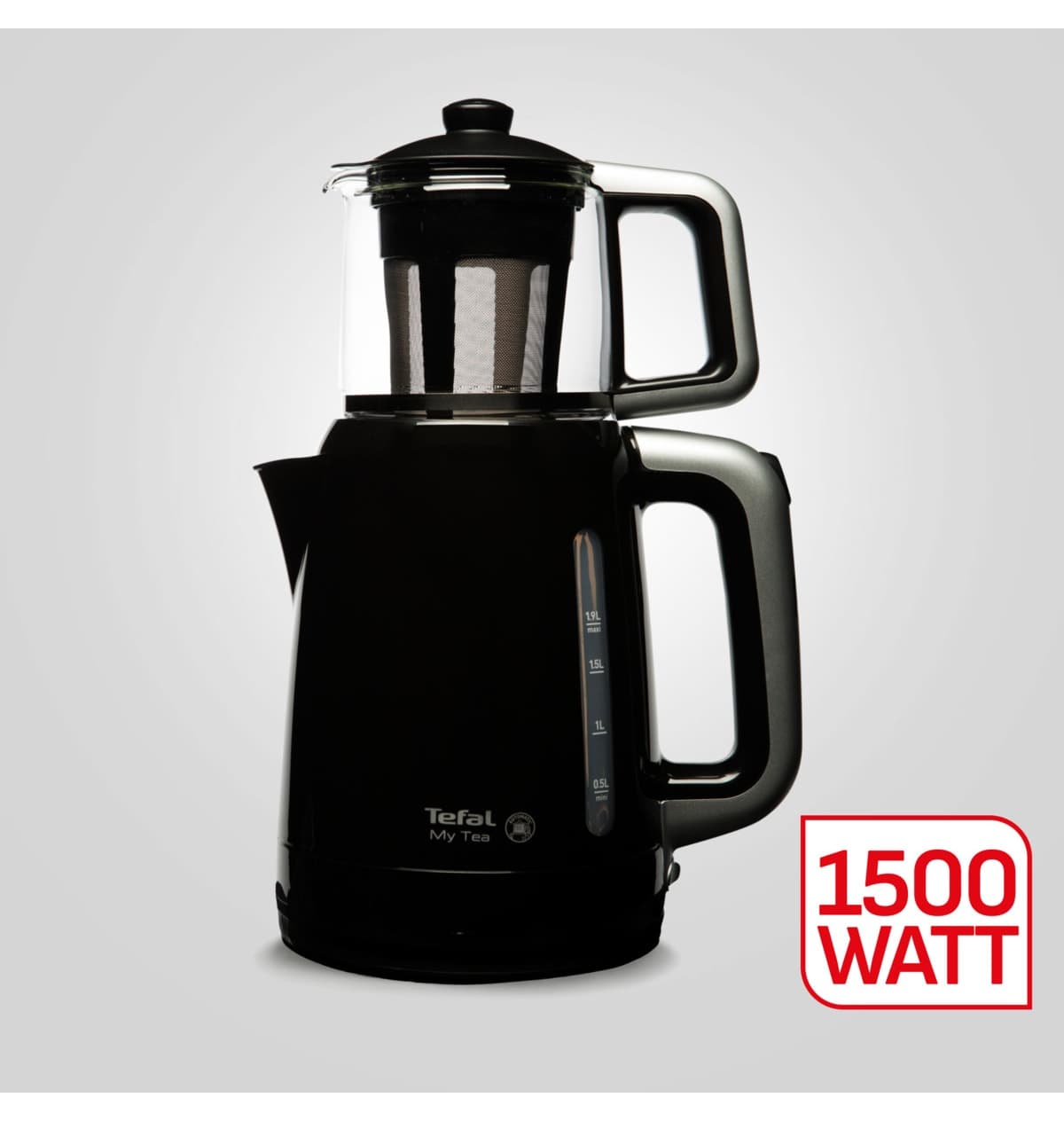 چایساز Tefal My Tea مشکی مدل BJ201841 چایساز Tefal My Tea مشکی مدل BJ201841