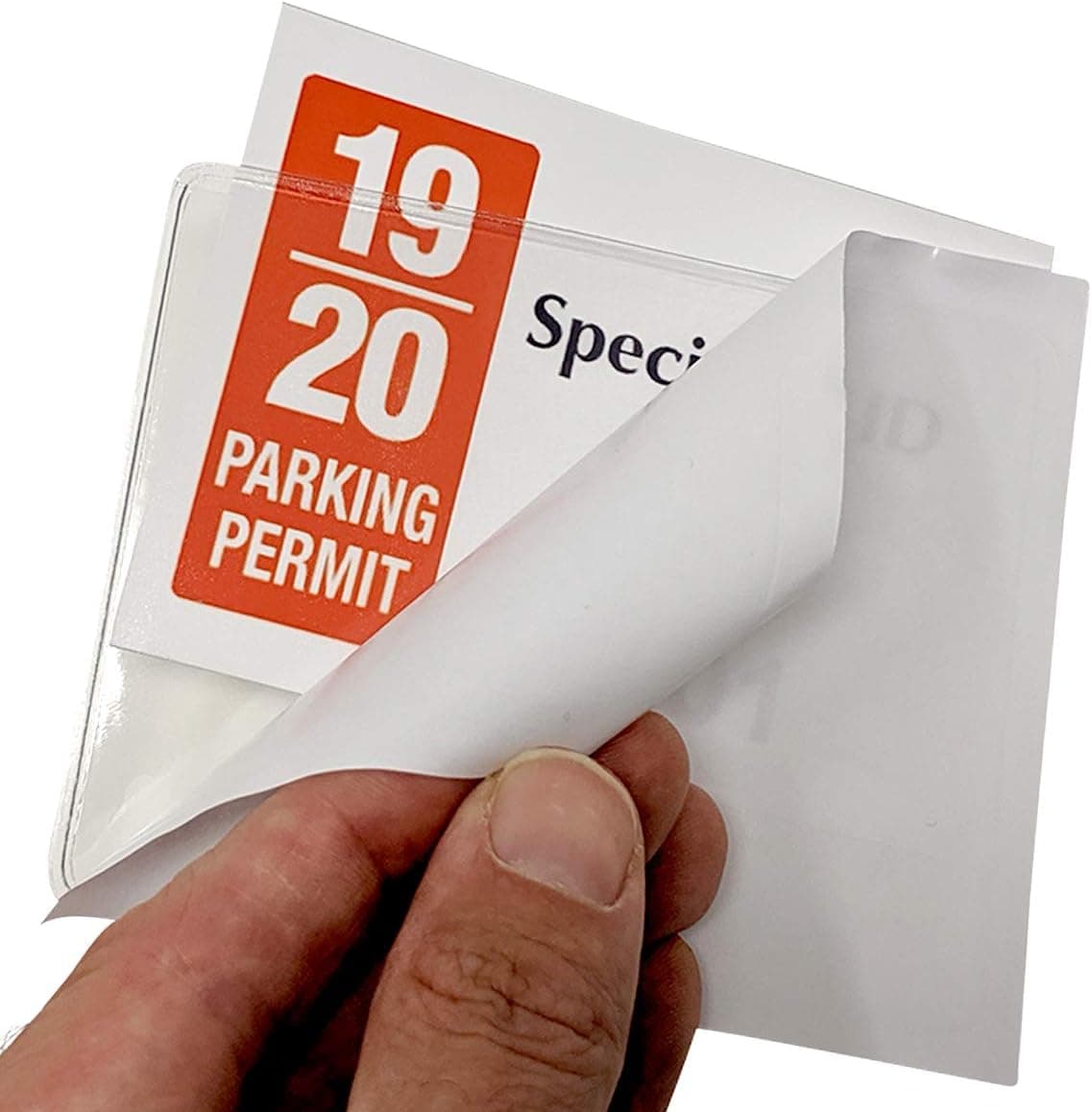 نگهدارنده پرمیت پارکینگ Specialist ID 2 عددی شیشه خودرو شفاف 4 x 3 نگهدارنده پرمیت پارکینگ Specialist ID 2 عددی شیشه خودرو شفاف 4 x 3