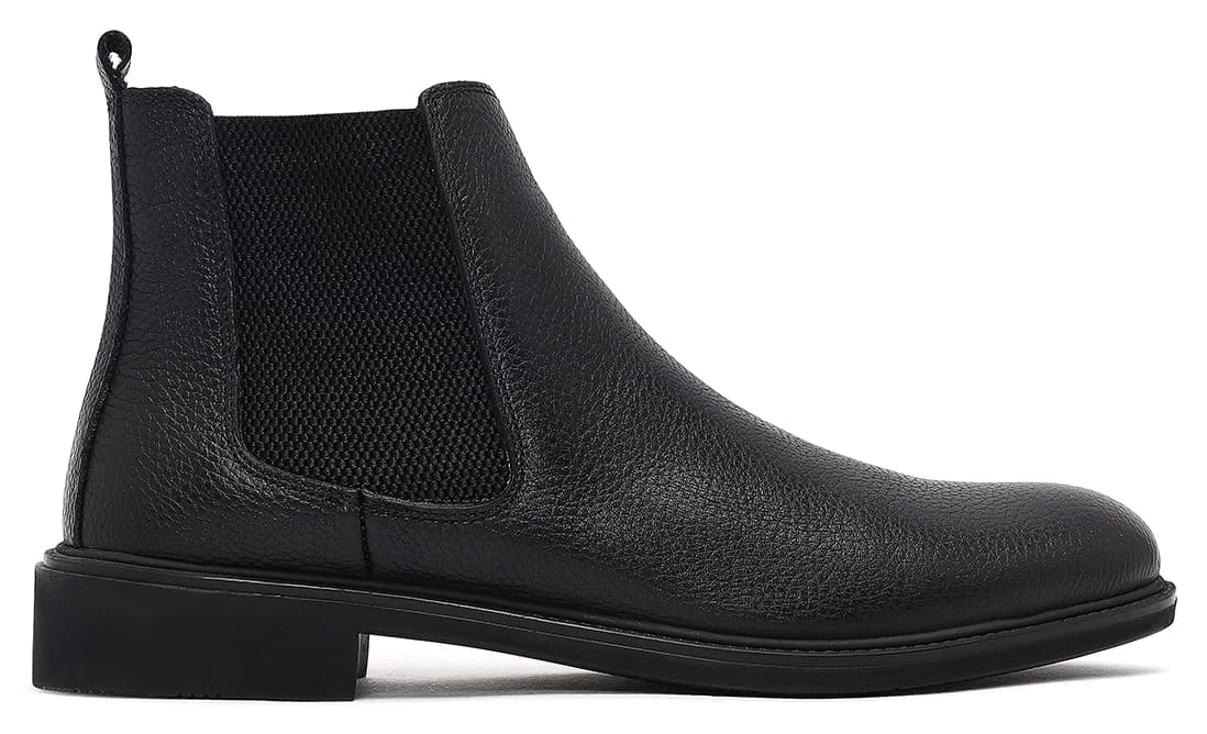 بوت چرمی مردانه Derimod مدل مردانه سیاه Chelsea Casual WM610001DF بوت چرمی مردانه Derimod مدل مردانه سیاه Chelsea Casual WM610001DF