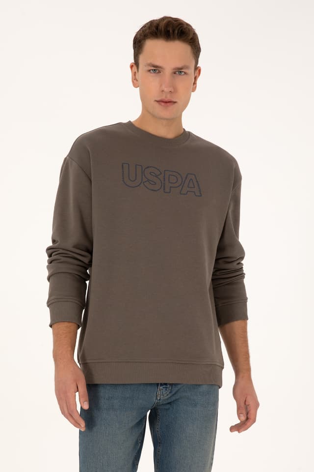سوئیشرت مردانه U.S. Polo Assn. Comfort Fit یقه گرد ویزن مدل 50309040-VR052 سوئیشرت مردانه U.S. Polo Assn. Comfort Fit یقه گرد ویزن مدل 50309040-VR052