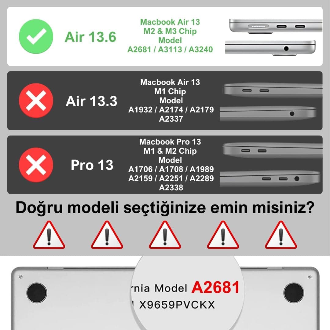 کاور محافظ مکبوک ایر 13.6 اینچ KlasseGear سازگار با تراشههای M5/M4/M3/M2 مدل A3449 A3240 A3113 A2681 شفاف کاور محافظ مکبوک ایر 13.6 اینچ KlasseGear سازگار با تراشههای M5/M4/M3/M2 مدل A3449 A3240 A3113 A2681 شفاف