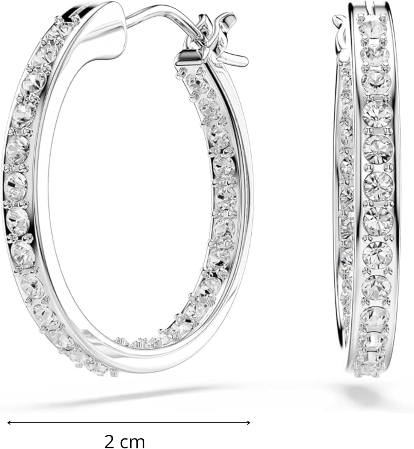 گوشواره زنانه Swarovski حلقهای Sommerset Collection گوشواره زنانه Swarovski حلقهای Sommerset Collection
