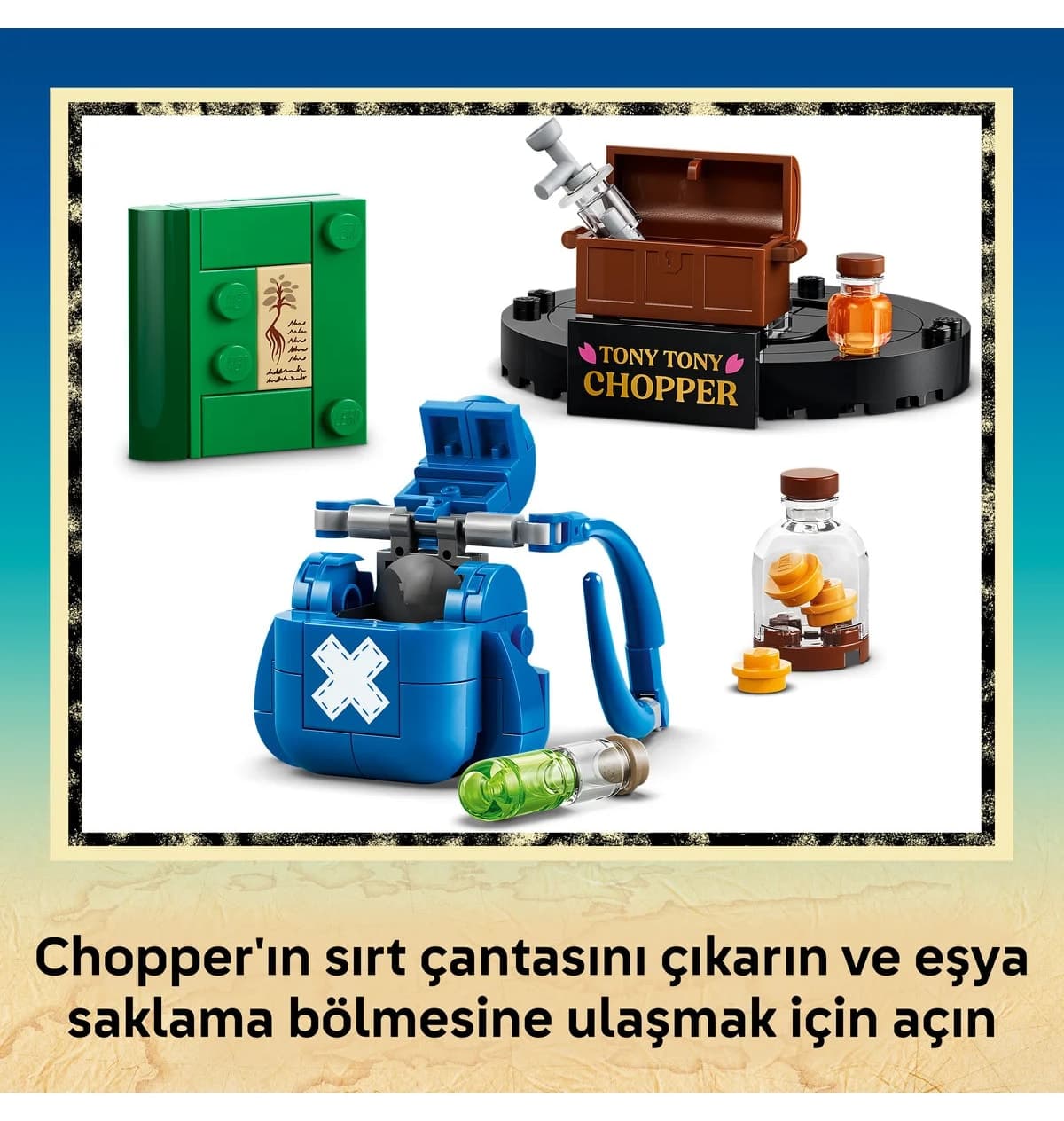 لگو ONE PIECE Tony Tony Chopper مدل 75643 با 577 قطعه لگو ONE PIECE Tony Tony Chopper مدل 75643 با 577 قطعه