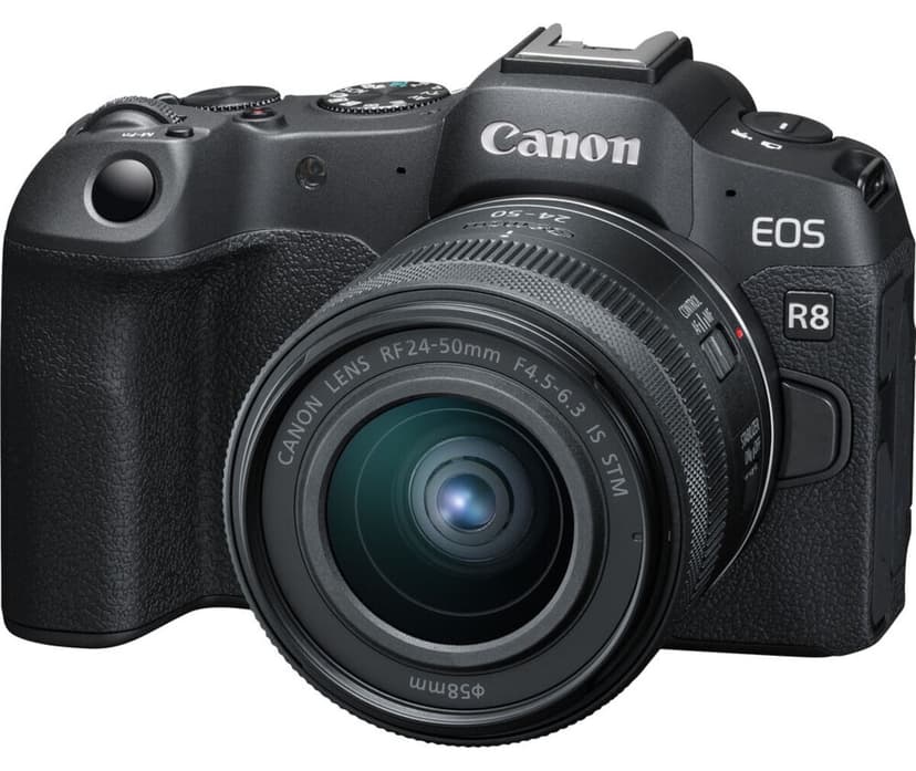 دوربین بدون آینه Canon مدل EOS R8 با لنز RF 24-50mm کیت دوربین بدون آینه Canon مدل EOS R8 با لنز RF 24-50mm کیت