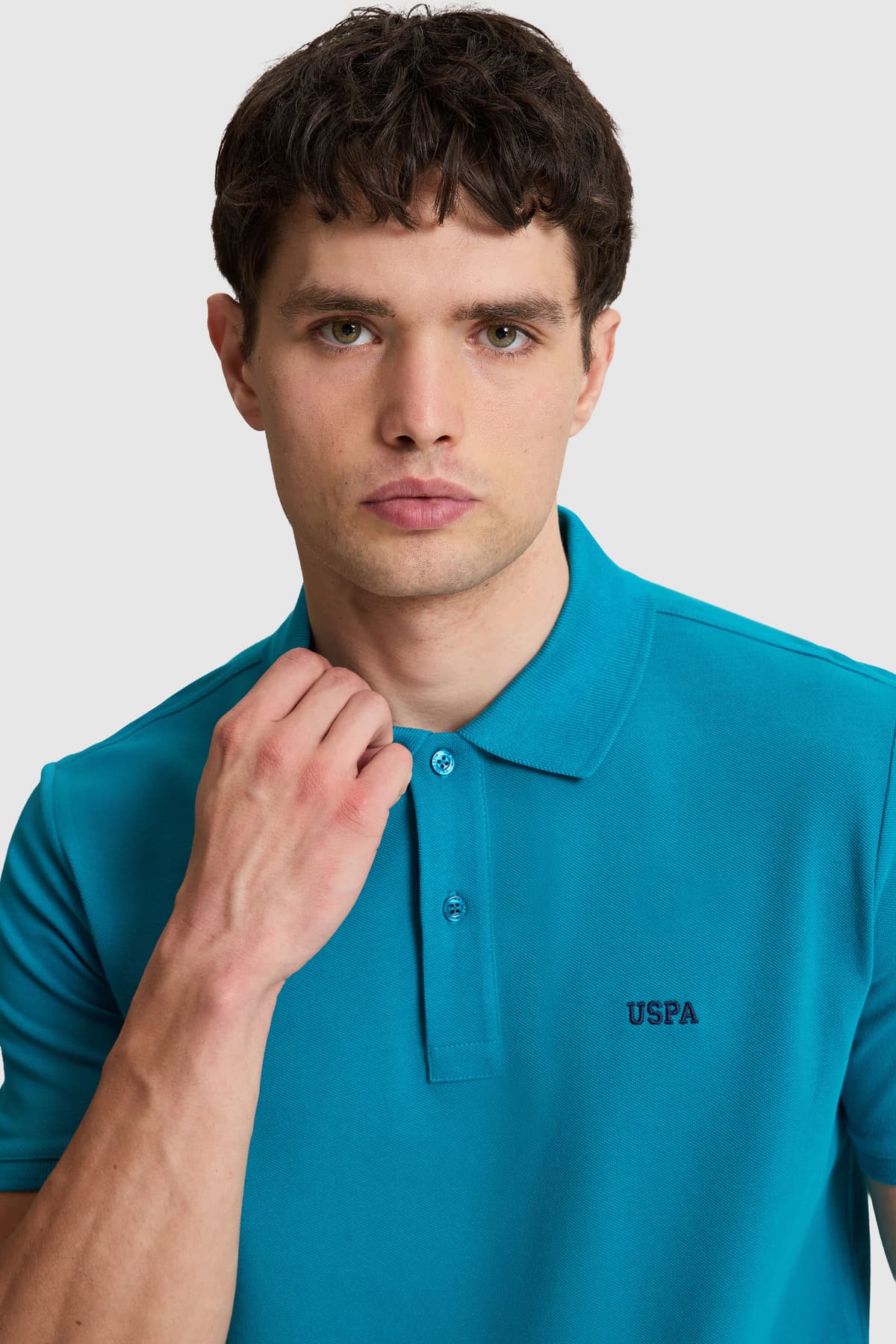 تیشرت مردانه U.S. Polo Assn. یقه پولو فیت معمولی نفتی مدل 50326963-VR102 تیشرت مردانه U.S. Polo Assn. یقه پولو فیت معمولی نفتی مدل 50326963-VR102