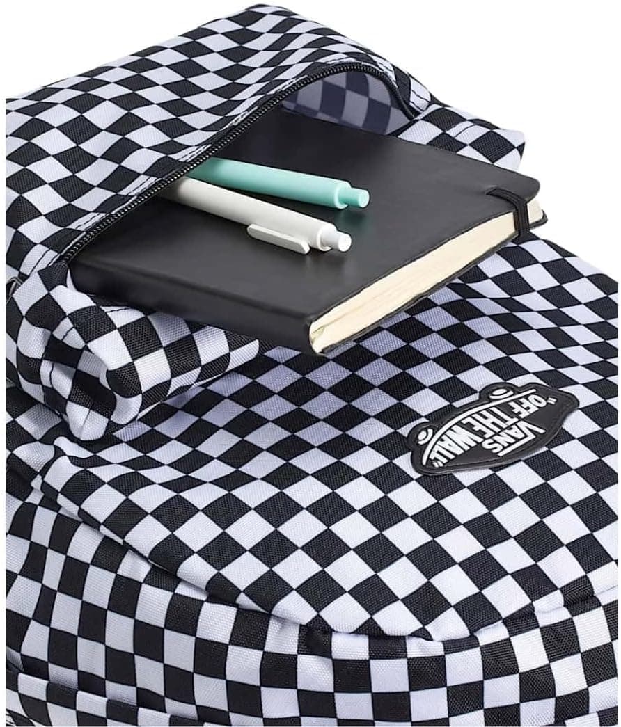 کوله پشتی Vans طرح چهارخانه مدل Old Skool Grom کوله پشتی Vans طرح چهارخانه مدل Old Skool Grom