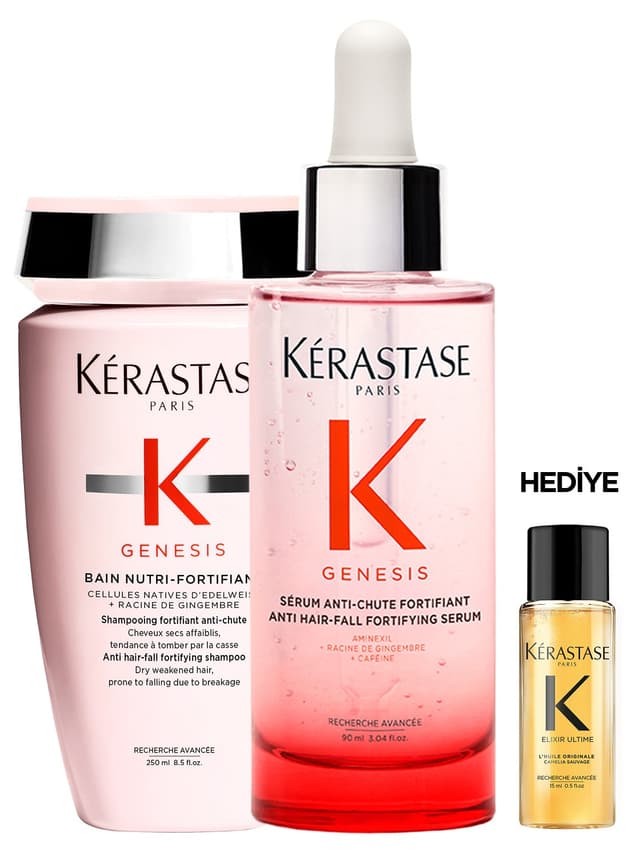 ست مراقبت از مو Kerastase ضد ریزش Genesis با شامپو و سرم ست مراقبت از مو Kerastase ضد ریزش Genesis با شامپو و سرم